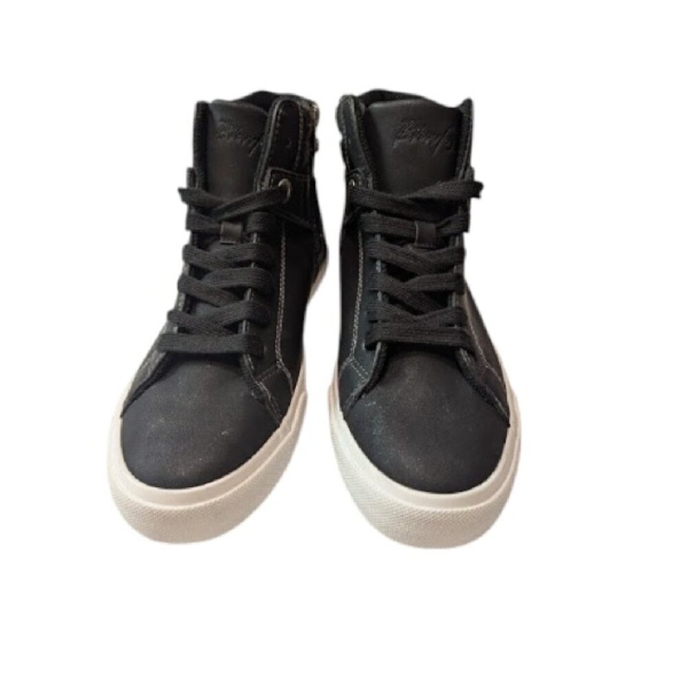 Blowfish Malibu Womens Black Lace Up Side Zipper High Top Sneaker Size 7 NWOB - Picture 7 of 9